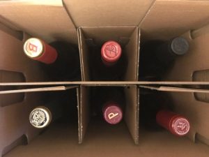 Rioja-Entdecker-Paket von oben mit 6 Flaschen Wein